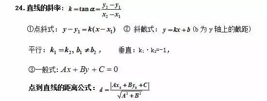 成人高考數(shù)學(xué)公式有哪些?常用公式分享!-5 成人高考數(shù)學(xué)公式有哪些?常用公式分享!-5