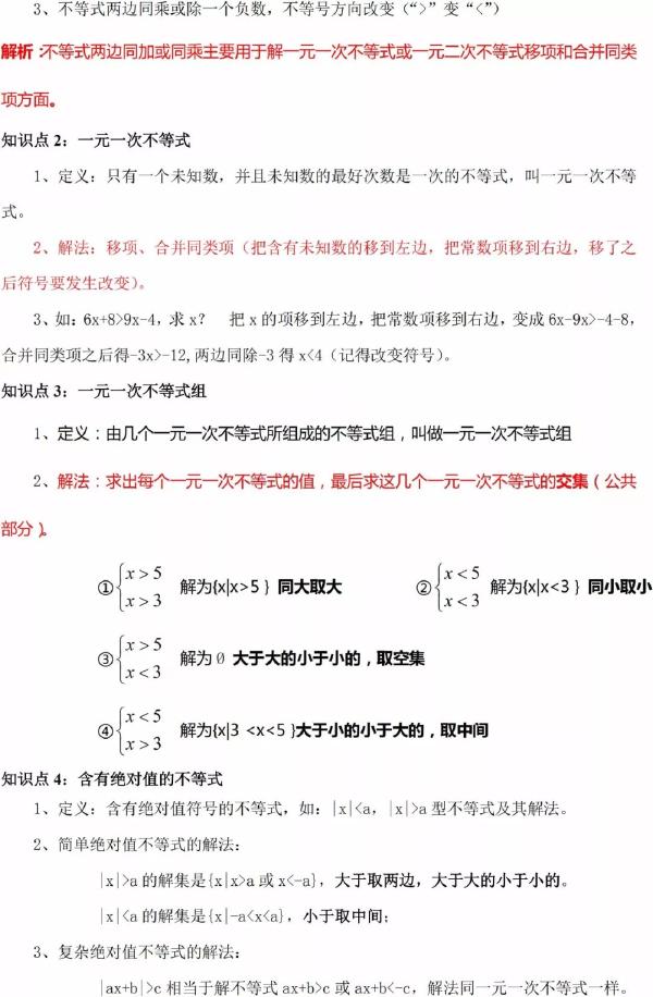 成人高考數(shù)學知識點有哪些？知識點歸納匯總！-2