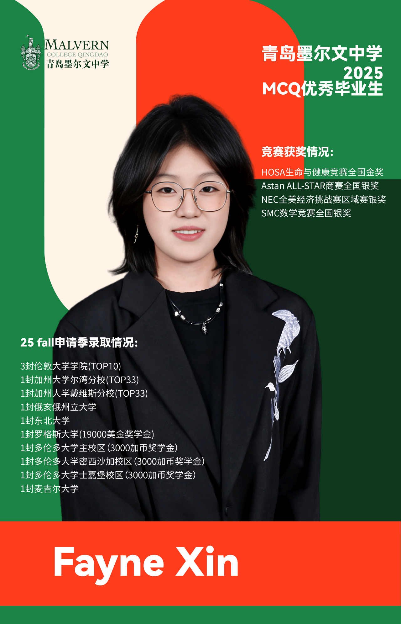 專訪｜狂攬12封世界名校OFFER、18w+獎學金，轉(zhuǎn)軌成功的她有話說！