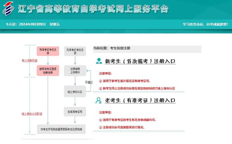 2025年4月遼寧省自考報(bào)名官網(wǎng)